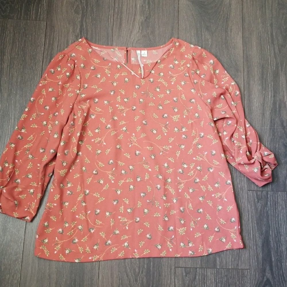 Lauren Conrad Floral Top